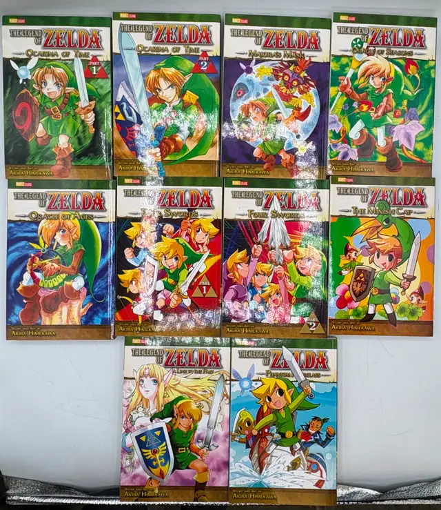 The Legend of Zelda Manga Box Set: 1 - 10 Full Set - Photo 3