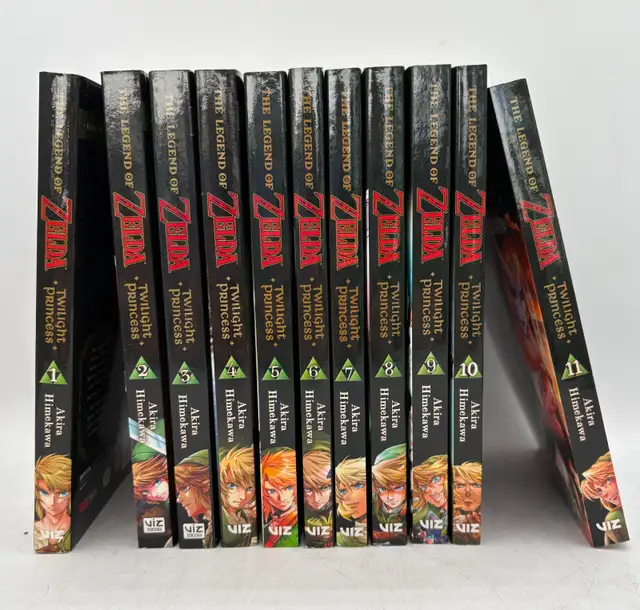 The Legend of Zelda: Twilight Princess Full Manga Set ( 1 - 11 )