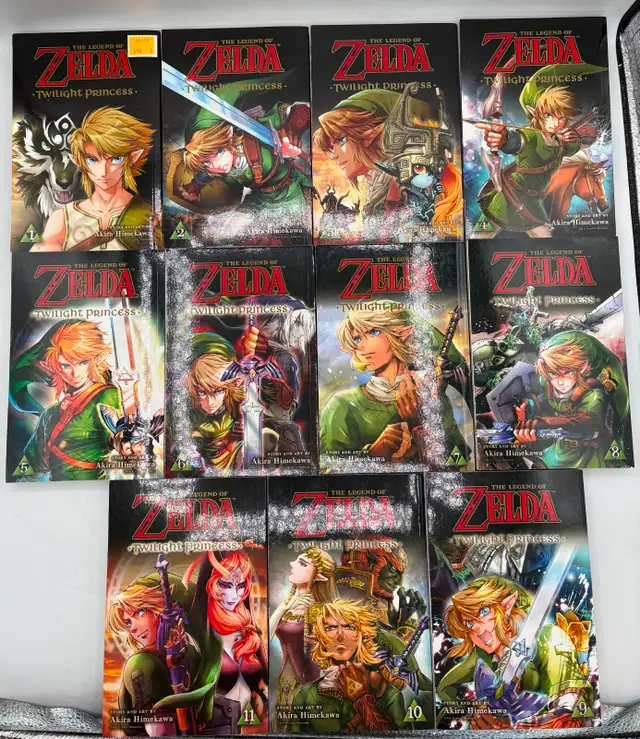 The Legend of Zelda: Twilight Princess Full Manga Set ( 1 - 11 ) - Photo 2