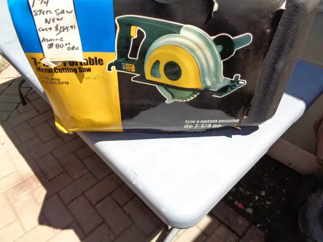 7 1/4' STEEL CUTTING SAW NOS