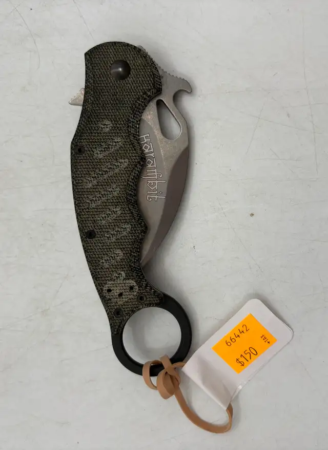 Fox Knives 479MIB Folding Karambit with Textured Handle - Photo 4