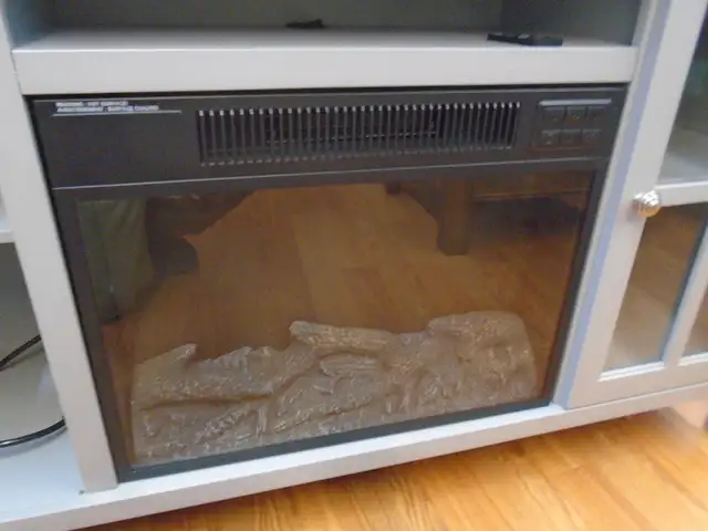 Electric fireplace TV stand - Photo 4
