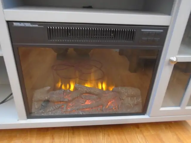 Electric fireplace TV stand - Photo 5