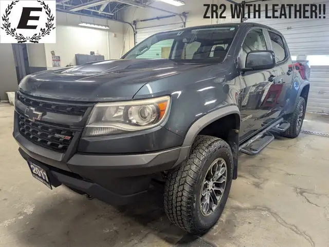 2017 Chevrolet Colorado 4WD ZR2 WITH LEATHER!