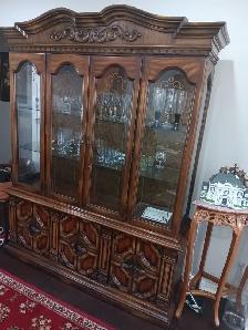 Hutch and Dining Room Set for Sale