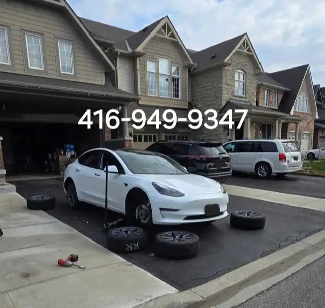 mobile tire change on your driveway - Photo 3