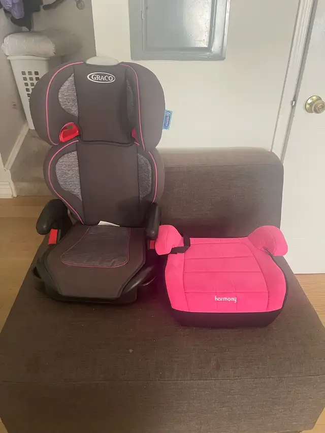 Take both booster seats for $30
