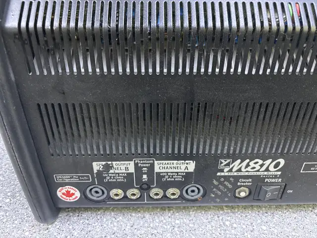 Yorkville M810 800 Watt 10 Channel Mixer - Photo 5