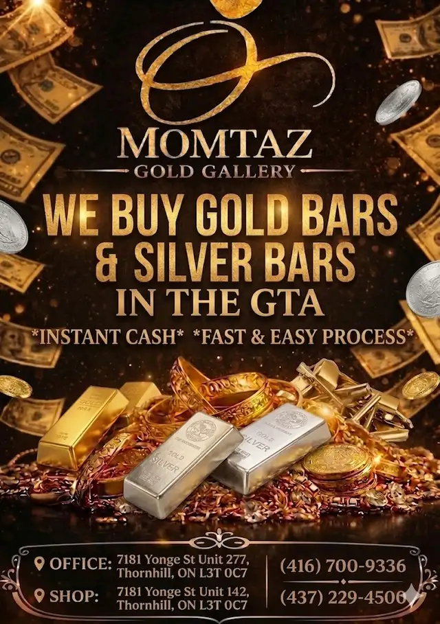 TOP CASH FOR GOLD - Gold & Silver Bars - Momtaz Gold Gallery - Photo 4