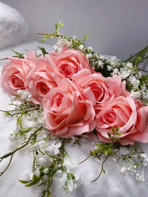 Brand New Rose Artificial Flowers Realistic Texture $11 to $14 - Photo 7