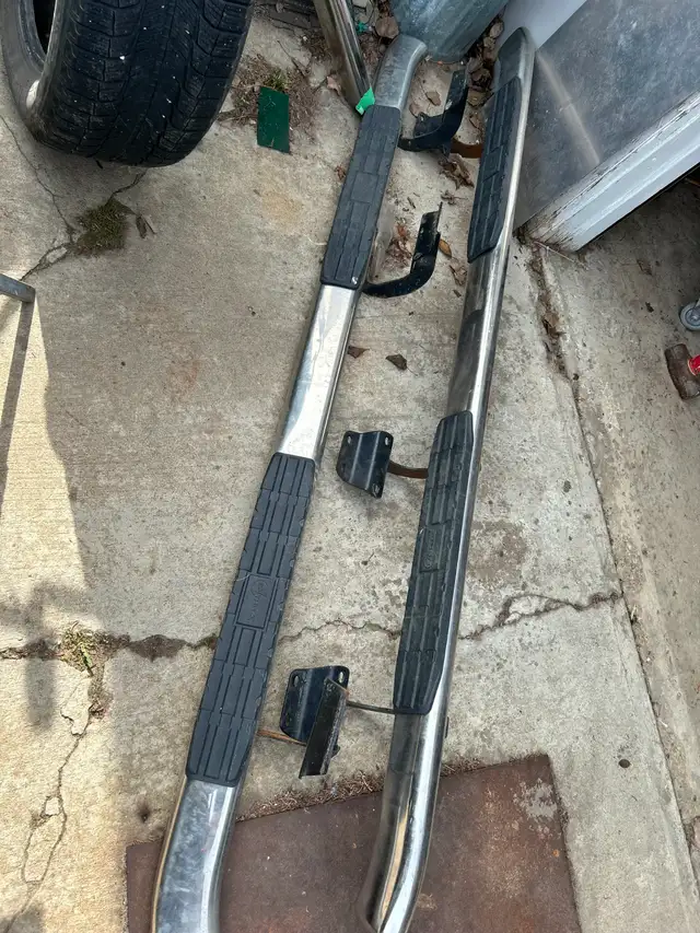 ONE SET OF FORD RUNNING BOARDS  FOR SALE