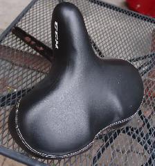 Bike Seat Super wide CCM Soft Padded, Comfortable Ergonomic Desi