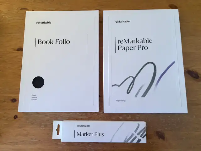 reMarkable Paper Pro Tablet Bundle. New