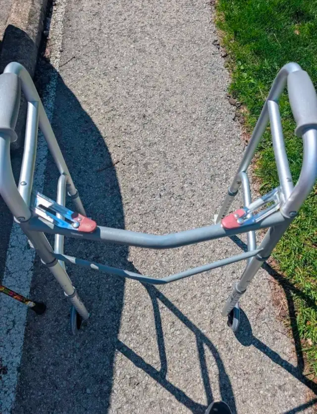 2  wheeled walker