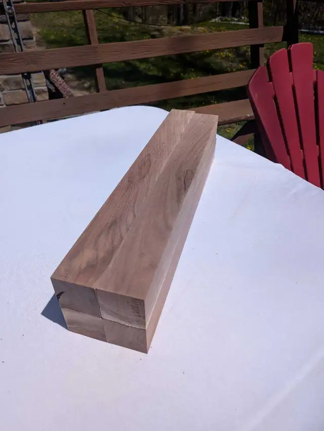 Premium Canadian Black Walnut Hardwood Blanks – 4 Pack - Photo 2