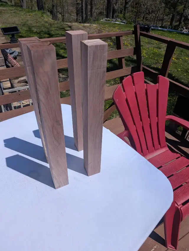 Premium Canadian Black Walnut Hardwood Blanks – 4 Pack - Photo 4