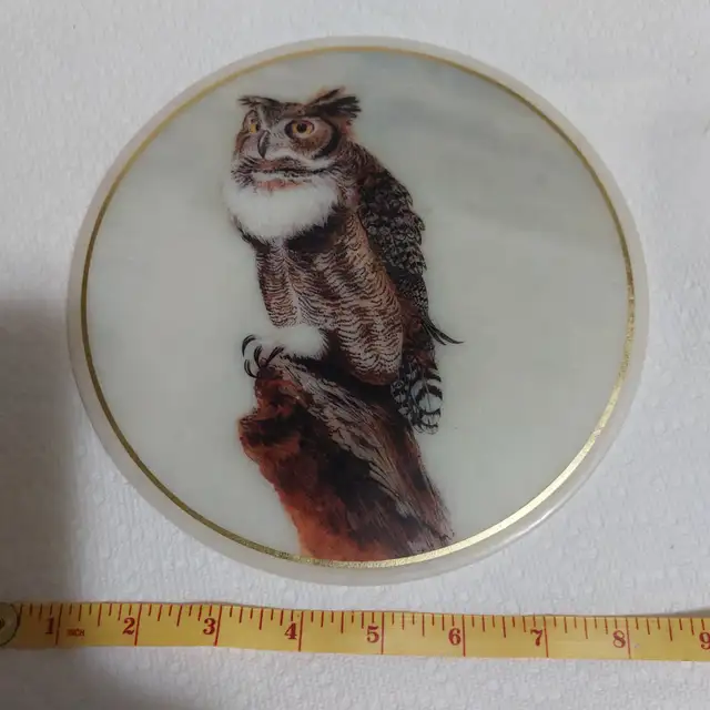 Great Horned Owl Plate