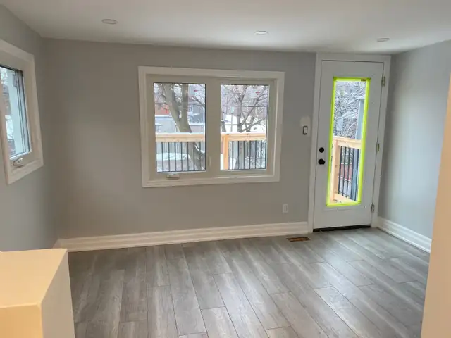 2 bedroom, 1 bathroom second floor apartment for rent