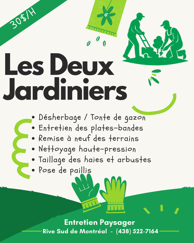 Entretien Paysager - Rive Sud