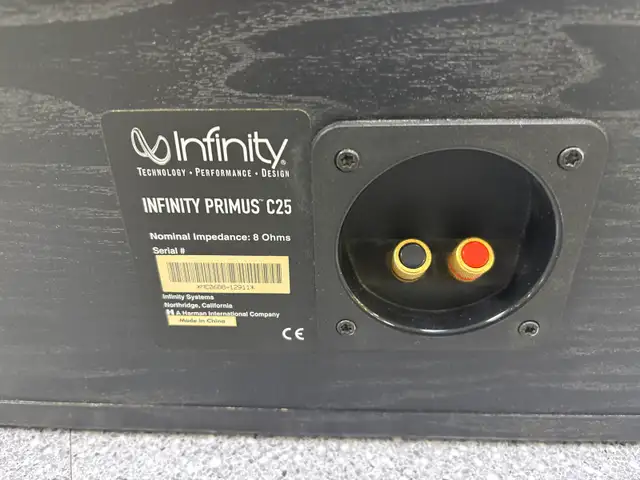 Infinity Primus C25 Centre Channel Speaker - Photo 4