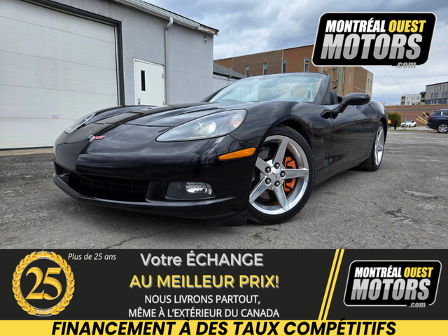 2006 Chevrolet Corvette 6 SPEED MANUAL ! CONVERTIBLE LS2 6.0L - Photo 3