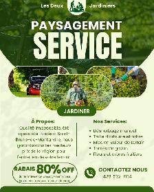 Paysagement et jardinage