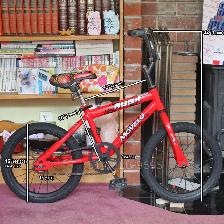 Vélo enfant garçon 16' bmx Movelo Rush SUPER PROPRE 100%