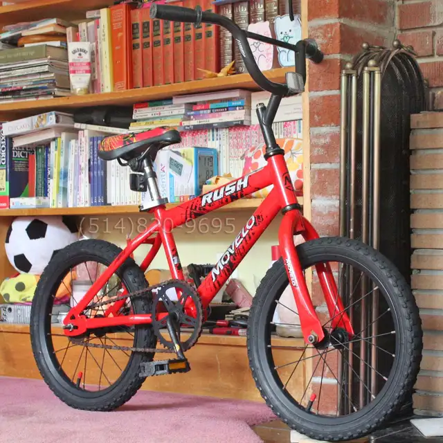 Vélo enfant garçon 16' bmx Movelo Rush SUPER PROPRE 100% - Photo 2