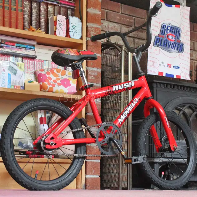 Vélo enfant garçon 16' bmx Movelo Rush SUPER PROPRE 100% - Photo 4