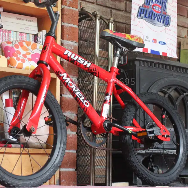 Vélo enfant garçon 16' bmx Movelo Rush SUPER PROPRE 100% - Photo 10