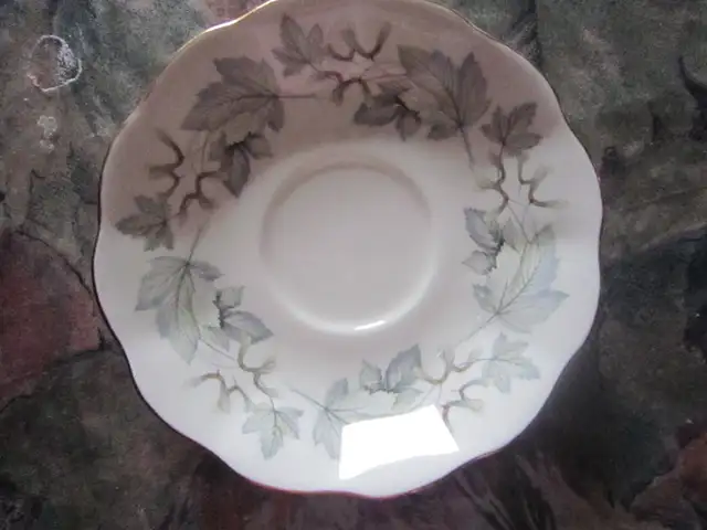 Royal Albert SILVER MAPLE fine bone china set for 4 - Photo 2