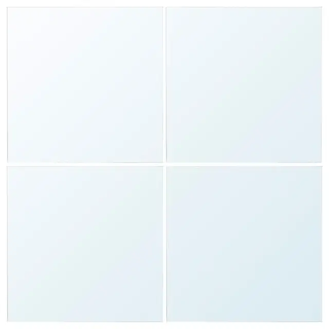 Great Condition IKEA BUDD  Mirror Set (4pc)