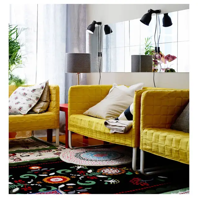 Great Condition IKEA BUDD  Mirror Set (4pc) - Photo 3