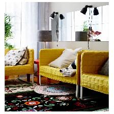 Great Condition IKEA BUDD  Mirror Set (4pc) - Photo 3