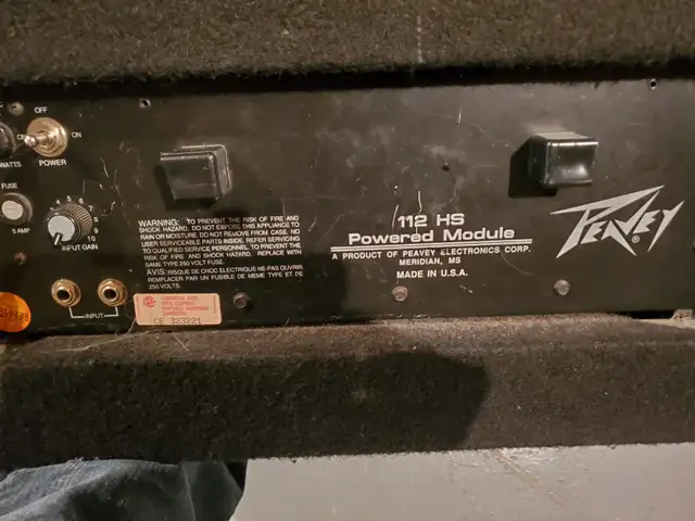 Moniteur Peavey 112 HS - Photo 2