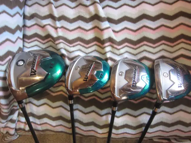 LEFTIE REAL NICE WARRIOR CUSTOM GOLF #1/3/5/7 WOODS