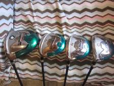 LEFTIE REAL NICE WARRIOR CUSTOM GOLF #1/3/5/7 WOODS