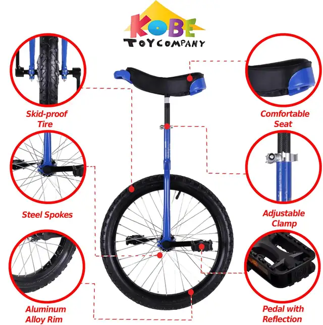 Monocycle Roue 24 pouces - Photo 5