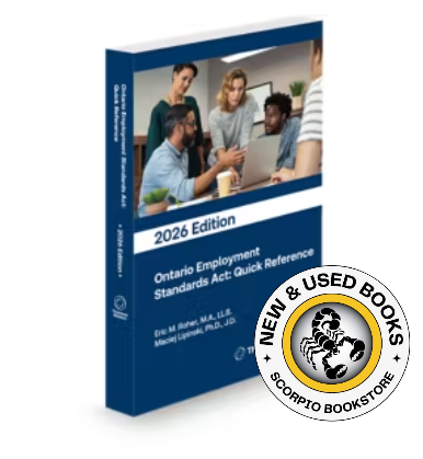 Ontario Employment Standards Act 2026 9781038216045