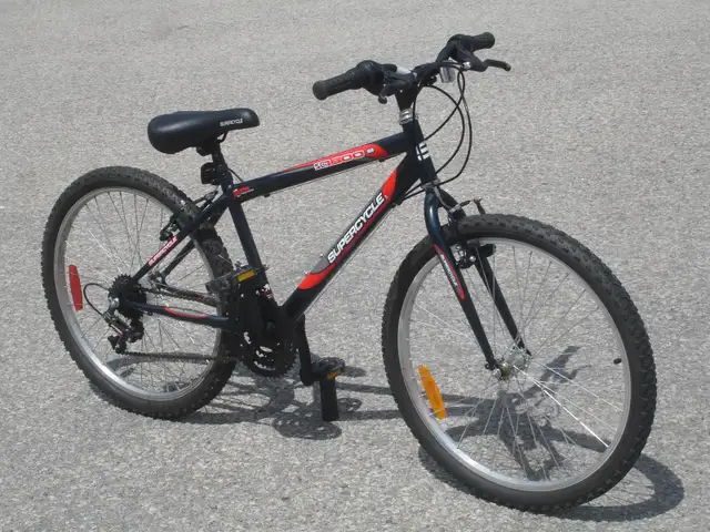 IT'S OUTGROWN NOW 24' SUPERCYCLE SC1800 SERIES 18 SPD MTB BIKE!