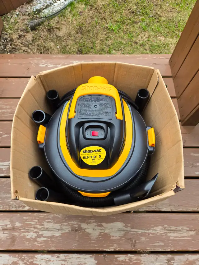 Aspirateur Shop Vac 18.9 Litres 2 HP - Photo 4
