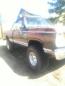 1978 Dodge power wagon w100 short box 4x4 project - Photo 9