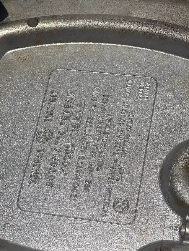 General Electric Frying Pan - Photo 4