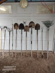 Variety of Garden Tools