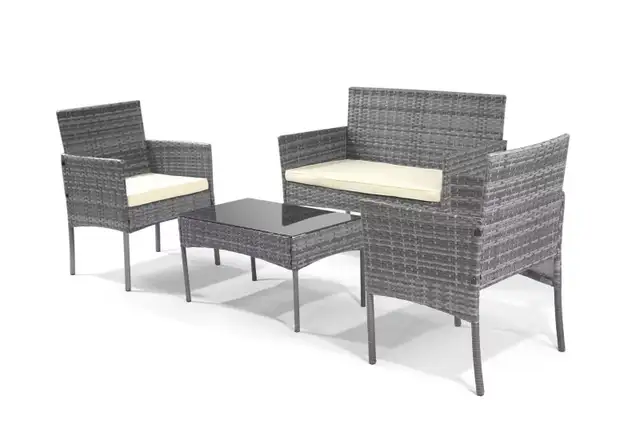 Brand New Simple & Elegant 4pcs Patio Furniture Set Selling $199 - Photo 6