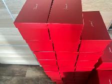 55  Authentic Baccarat Red Empty Boxes - Photo 2