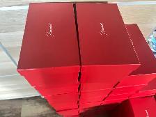 55  Authentic Baccarat Red Empty Boxes - Photo 3