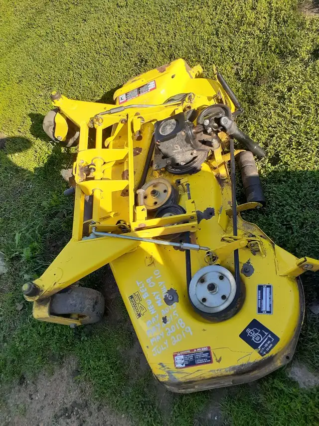ISO John Deere mower decks & tiller attachments