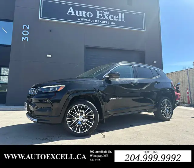 2022 JEEP COMPASS LIMITED - LEATHER SEATS - NAV - COOLED SEATS