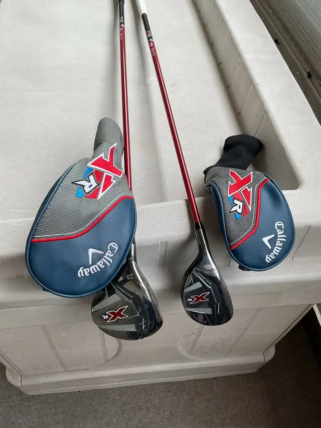 Callaway XR 15 degrees 3 wood and Callaway Xr 5 hybrid. - Photo 4